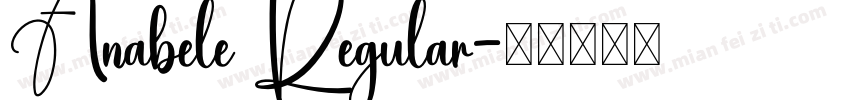 Anabele Regular字体转换